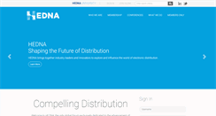 Desktop Screenshot of hedna.org